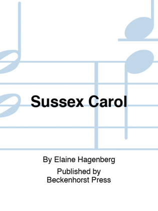 Book cover for Sussex Carol