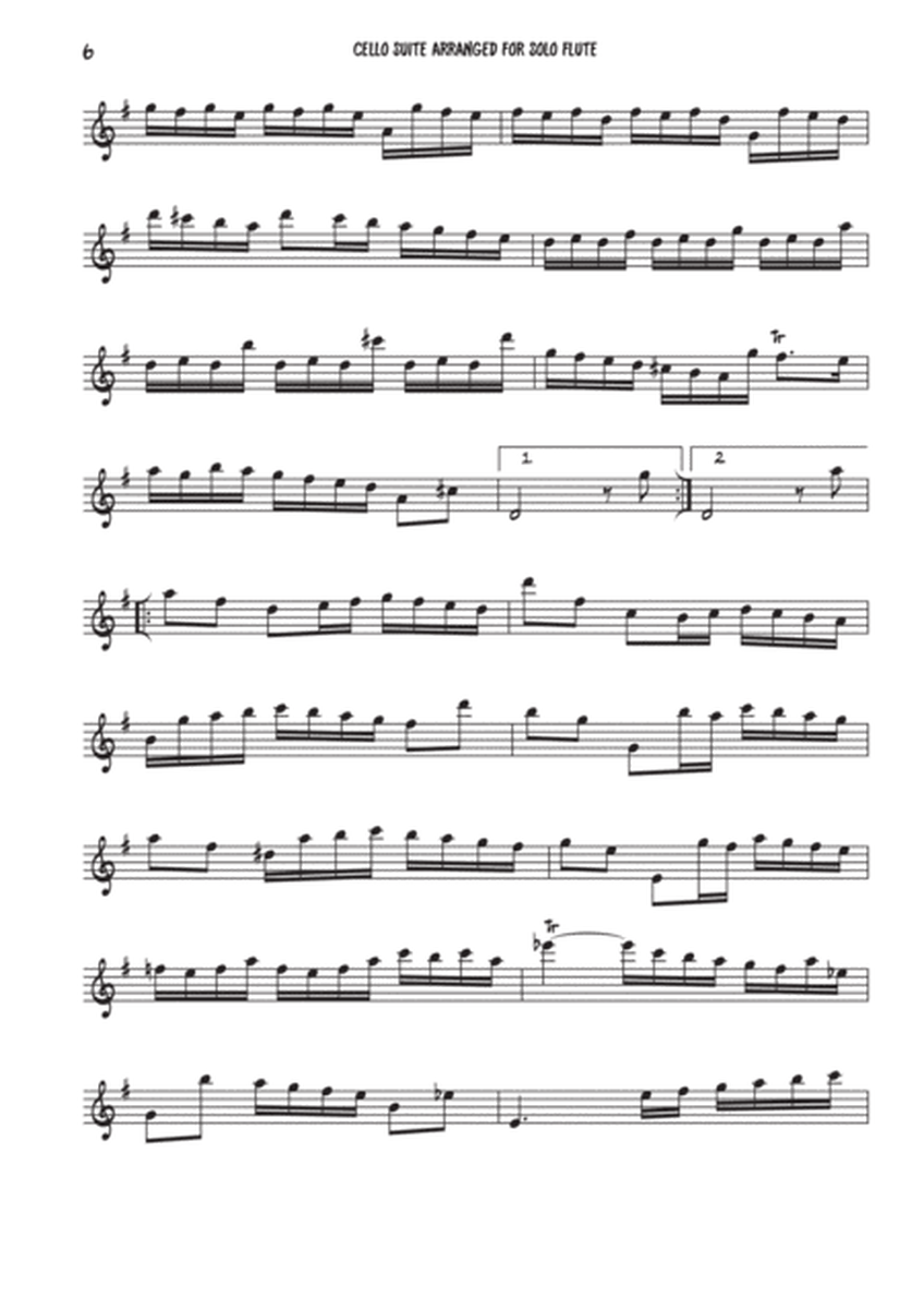 Cello Suite for solo Flute image number null