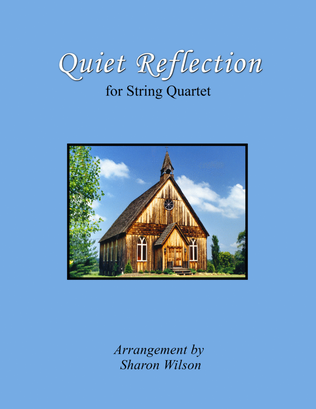 Book cover for Quiet Reflection (Easy String Quartet)