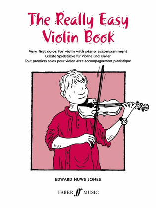 Book cover for Really Easy Violin Book With Piano