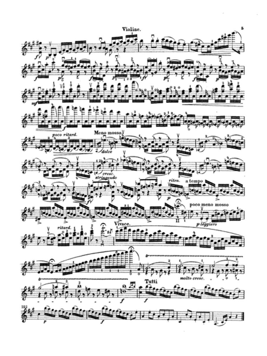 Mozart: Violin Concerto No. 5 in A Major, K. 219