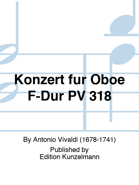 Concerto for oboe in F major PV 318