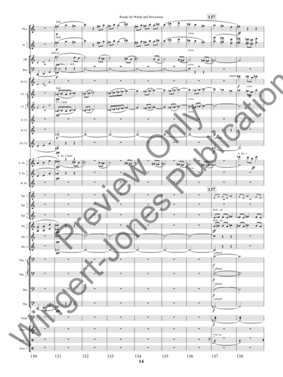 Rondo for Winds and Percussion image number null