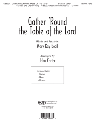 Book cover for Gather 'Round the Table of the Lord