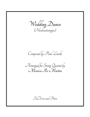 Book cover for Wedding Dance (Hochzeitsreigen) from the movie "Titanic"