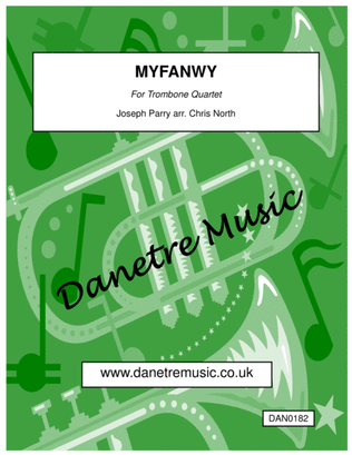 Book cover for Myfanwy (Trombone Quartet)