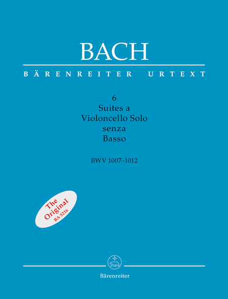 Johann Sebastian Bach: 6 Suites For Cello Solo