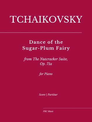 Book cover for Dance of the Sugar-Plum Fairy for Piano Solo