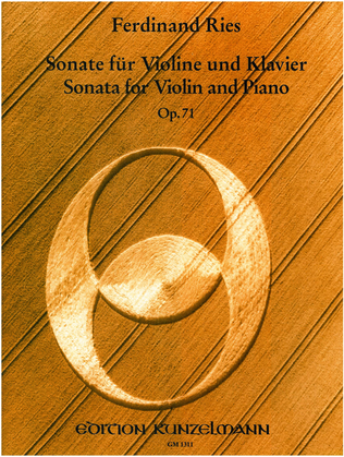 Book cover for Sonata for violin