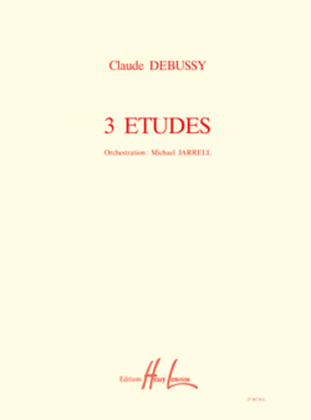 Book cover for Etudes De Debussy (3)