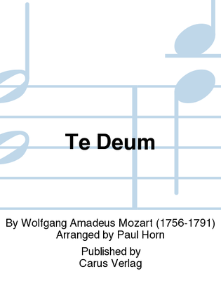 Book cover for Te Deum