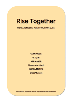 Book cover for Rise Together