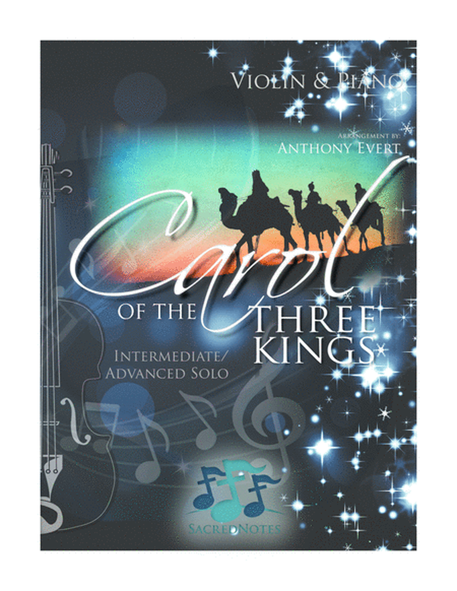Carol of the Three Kings-Violin & Piano (We Three Kings with Carol of the Bells) image number null