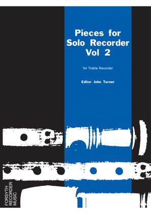 Pieces for Solo Recorder Vol. 2