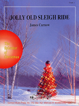 Book cover for Jolly Old Sleigh Ride