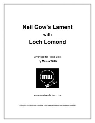 Book cover for Neil Gow's Lament with Loch Lomond