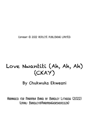 Book cover for Love Nwantiti (ah Ah Ah) - Score Only