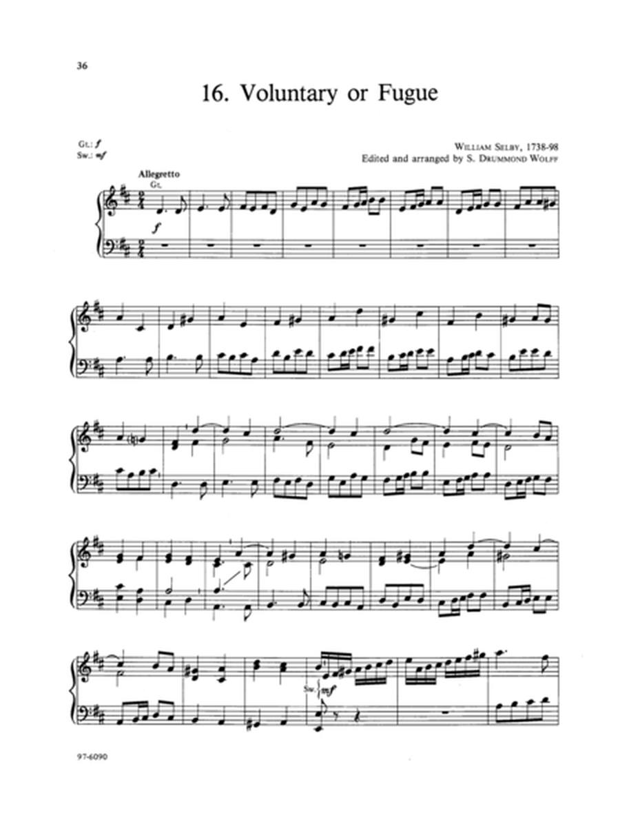 Baroque Music for Manuals, Vol. V