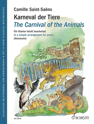 Book cover for The Carnival of the Animals