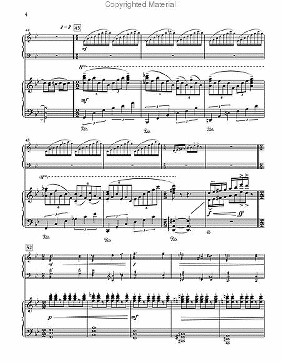 Concerto No. 2 for Marimba (piano reduction)