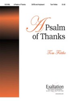 Book cover for A Psalm of Thanks