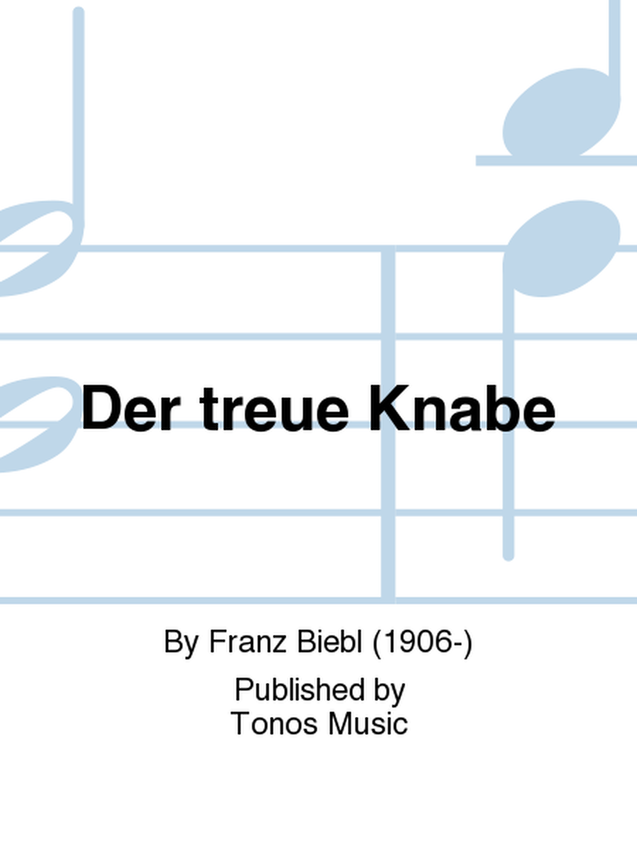 Der treue Knabe