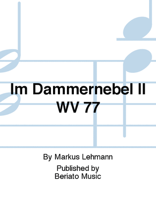 Book cover for Im Dämmernebel II WV 77