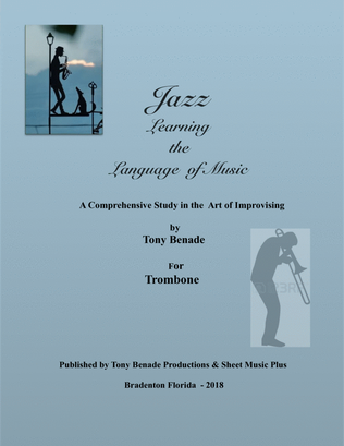 Book cover for Jazz, The Language of Music - for Trombone