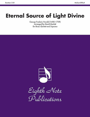 Book cover for Eternal Source of Light Divine