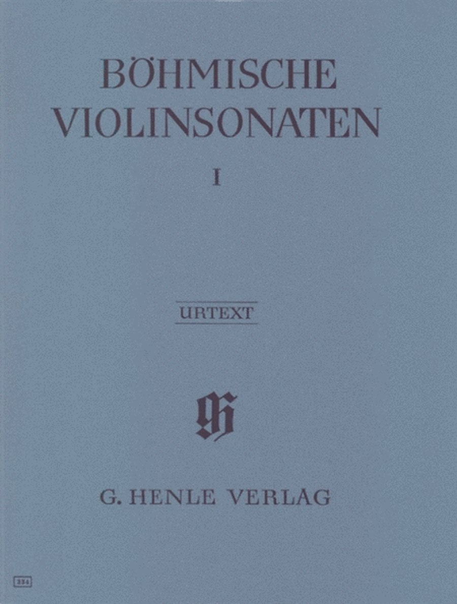 Bohemian Violin Sonatas Book 1 Vln/Pno