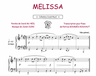 Book cover for Mélissa (Collection CrocK'MusiC)