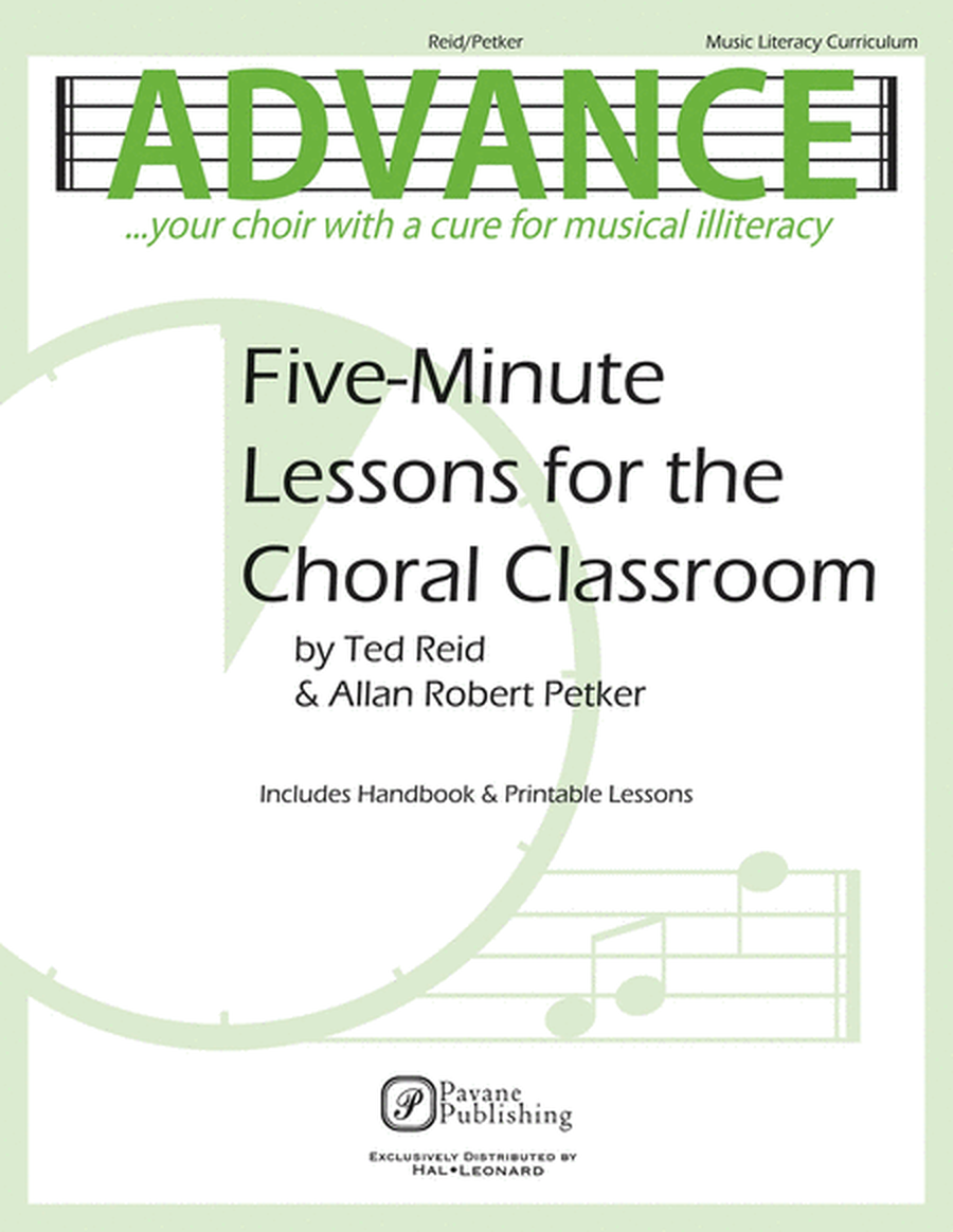 ADVANCE Your Choir with a Cure for Musical Literacy