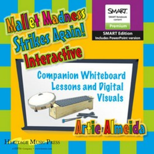 Book cover for Mallet Madness Strikes Again! Interactive - SMART Edition with PowerPoint