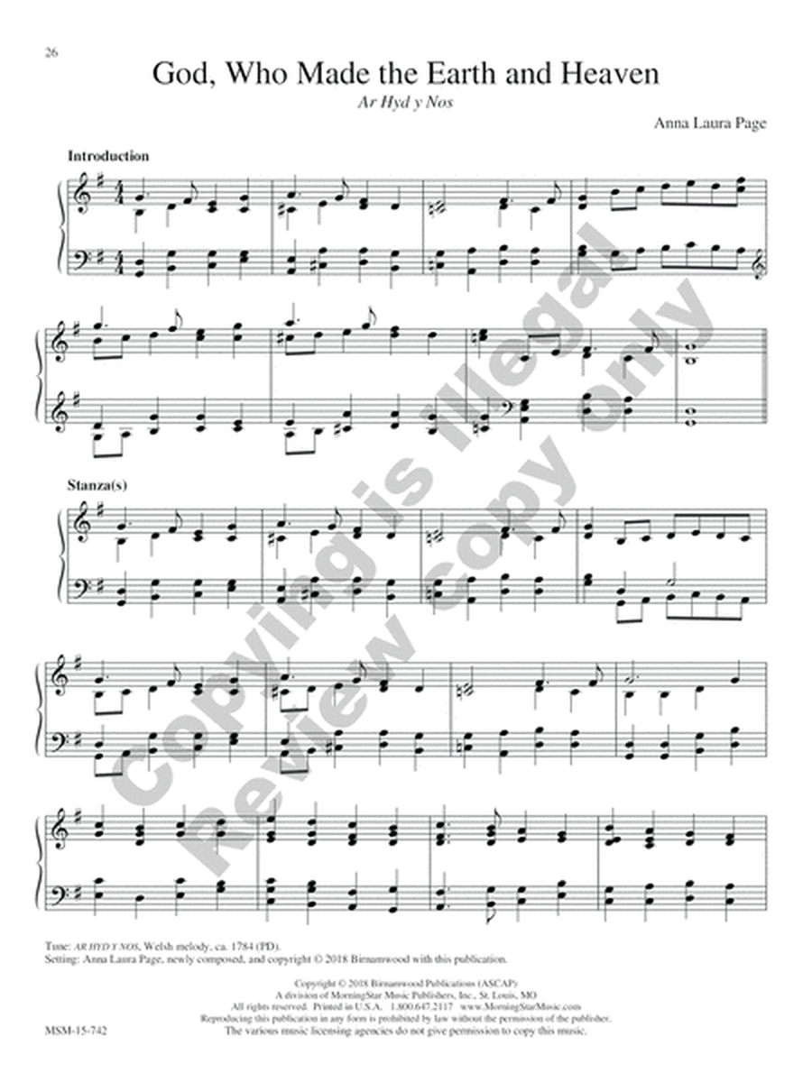 Hymn Enhancements for Piano: 30 Introductions, Interludes, and Reharmonizations image number null