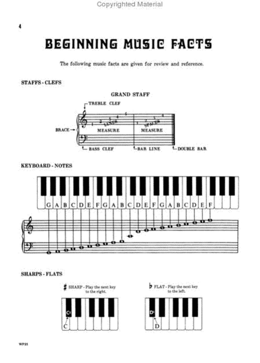 Piano Solos, Level 1