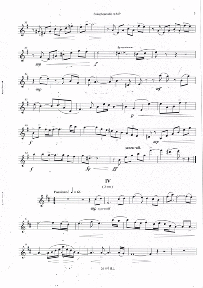 PETITE SUITE LATINE - Jérome NAULAIS (Sax Alto & Piano)