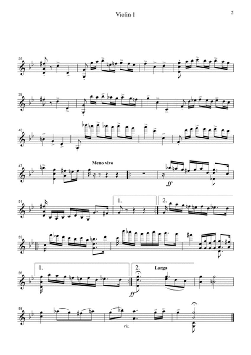 Respighi Passacaglia from Ancient Airs and Dances Suite No.3, for string quartet, CR004