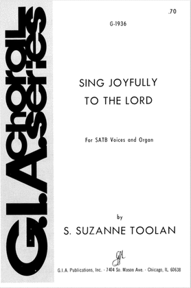 Book cover for Sing Joyfully to the Lord