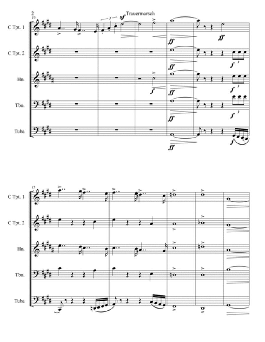 Trauermarsch from Symphony n. 5