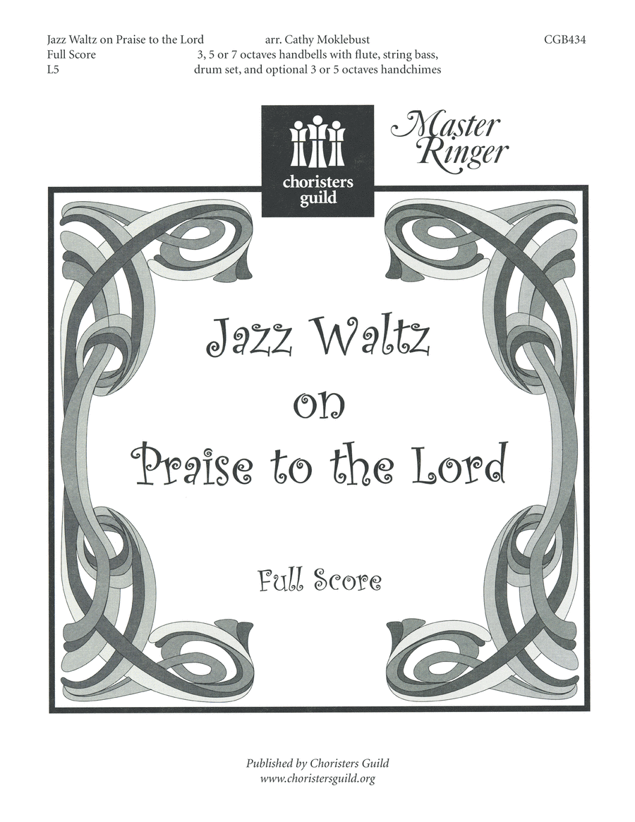 Jazz Waltz on Praise to the Lord - Full Score image number null