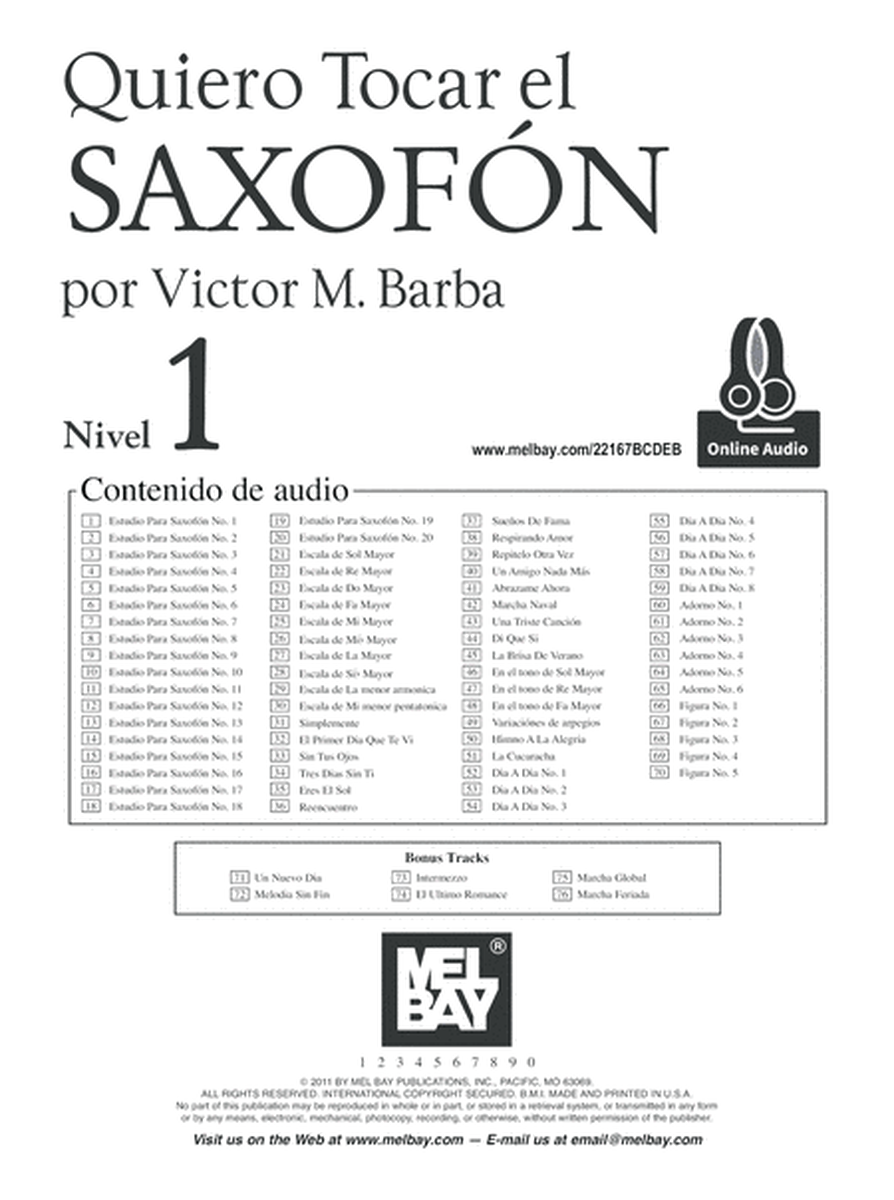 Quiero Tocar el Saxofon image number null