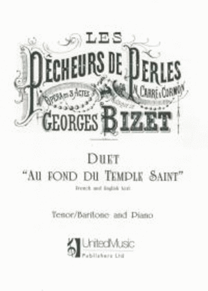 Book cover for Au fond du temple Saint - Pearl Fishers