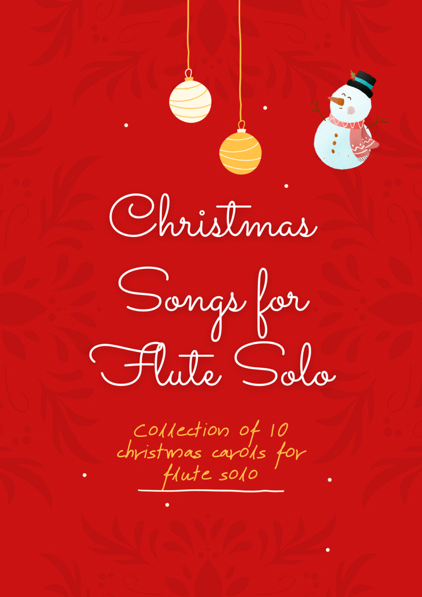 Collection 10 Christmas Carols for Flute Solo image number null