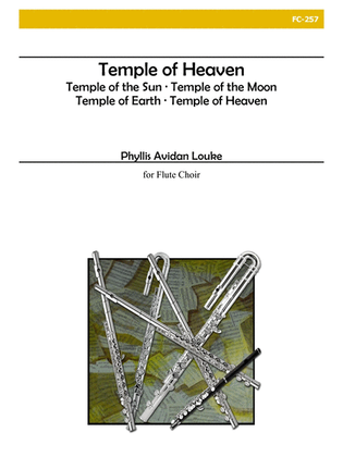 Book cover for Temple of Heaven for Flute Choir
