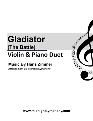 Book cover for Gladiator Main Theme