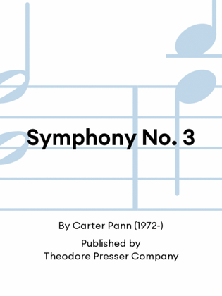 Book cover for Symphony No. 3