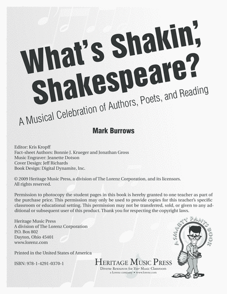 What's Shakin', Shakespeare? image number null