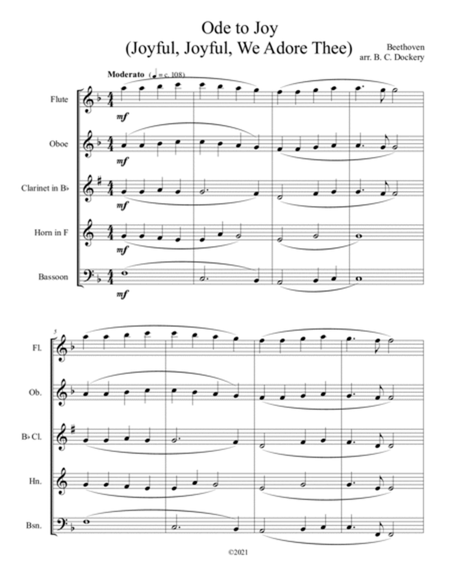 20 Easter Hymns for Woodwind Quintet: Vols. 1 & 2 image number null