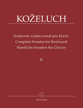 Book cover for Samtliche Sonaten fur Clavier II