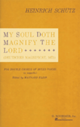 Book cover for My Soul Doth Magnify the Lord (Deutsches Magnificat)